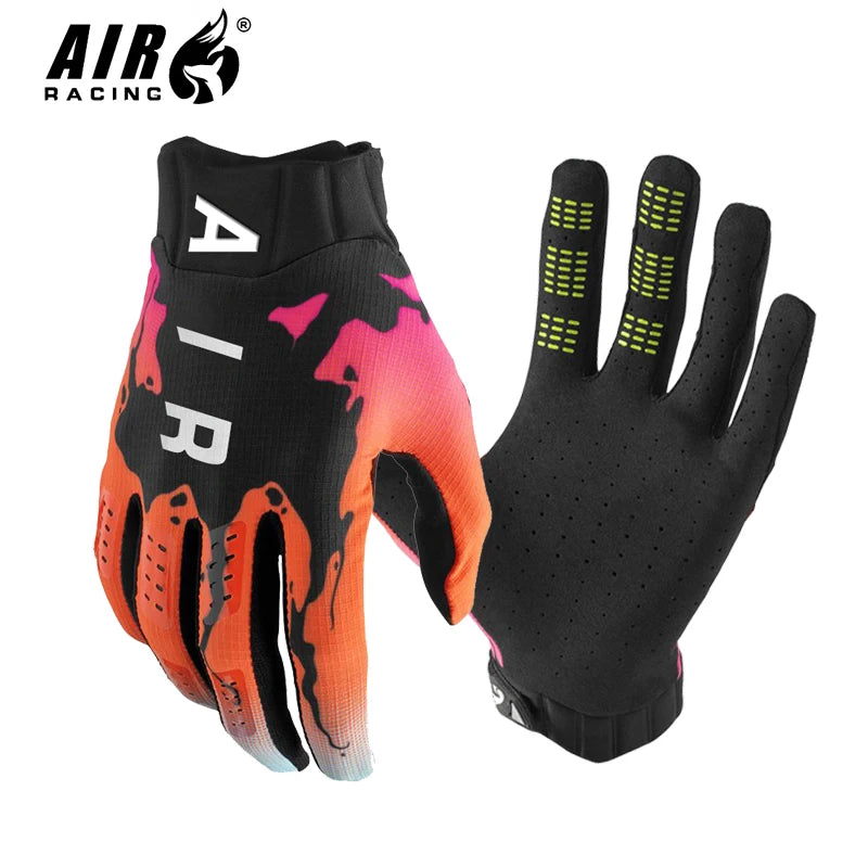 AIR 6 Colors Men Motorcycle Gloves Touch Screen Mountain Bike Mtb Gloves Full Finger Motocross Racing Protective Gloves