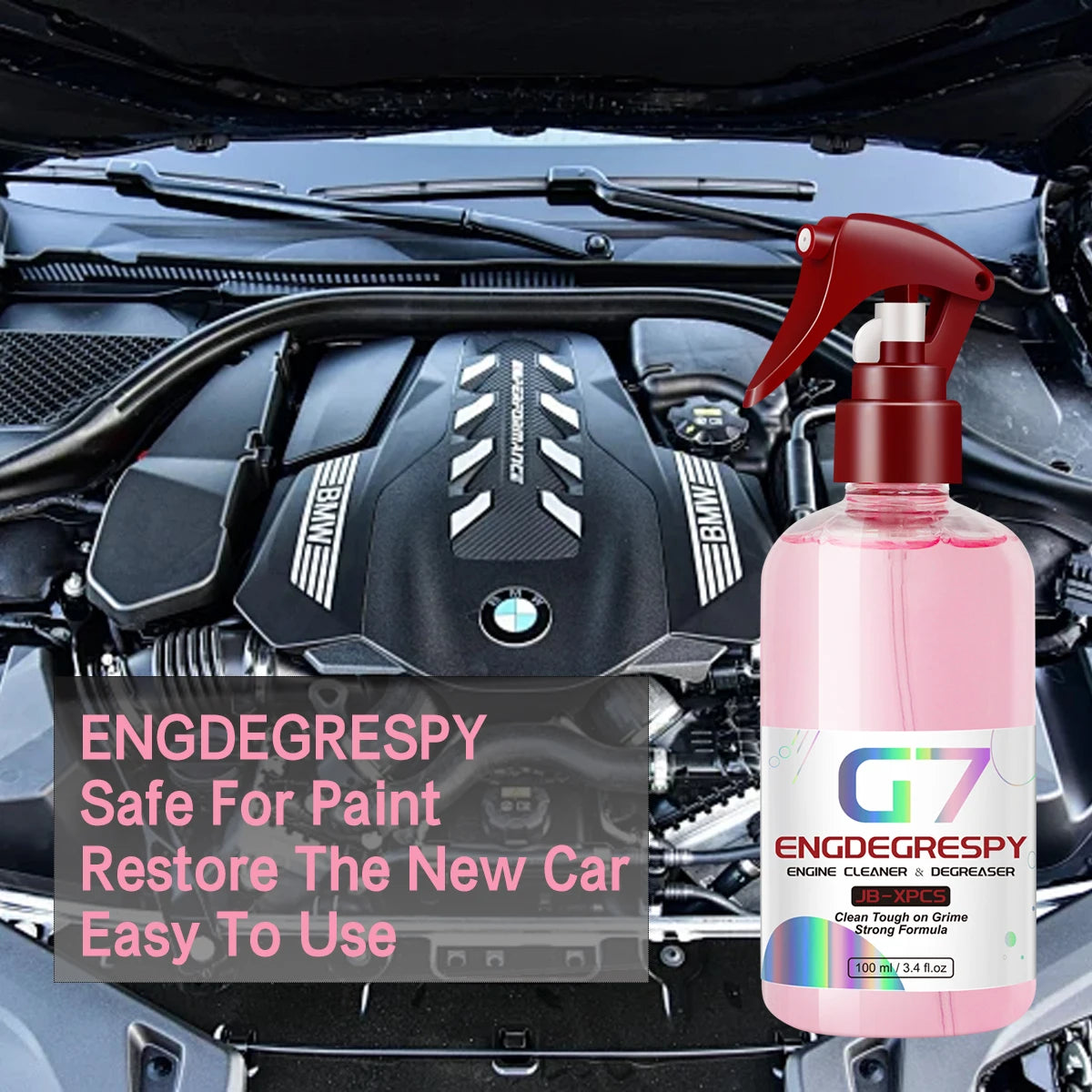 Engine Bay Cleaner Powerful Decontamination Cleaning Oil Dust Grease Remover Car Renovate Product G7 ENGDEGRESPY