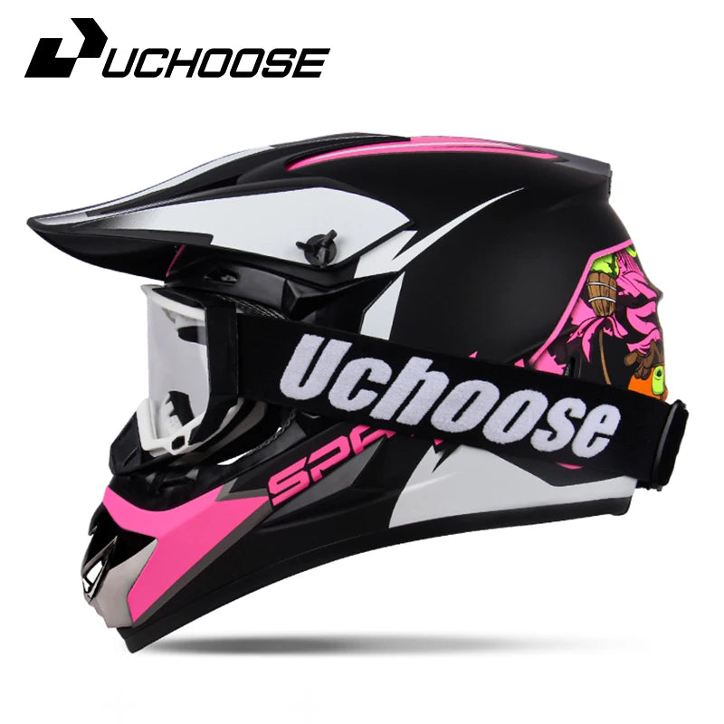 Motocross Kask Cross Downhill Soporte Casco Off Road Helmet Racing Classic Motorcycle Original Enduro Adult Female Men Helmets 