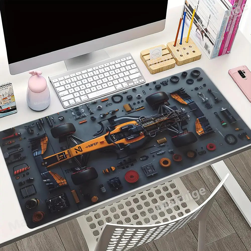 Racing Car parts Mouse Pad  XXL Mousepad Computer Keyboard Pad Mouse Mat Gamer Soft Office Carpet Table Mat Desktop desk Pads