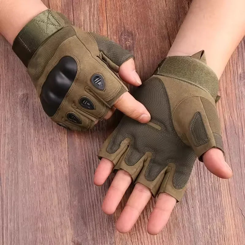 Half Finger Cycling Tactical Gloves Outdoor Men Gloves Women Sports Shooting Hunting Motorcycle Bike Glove Accessories