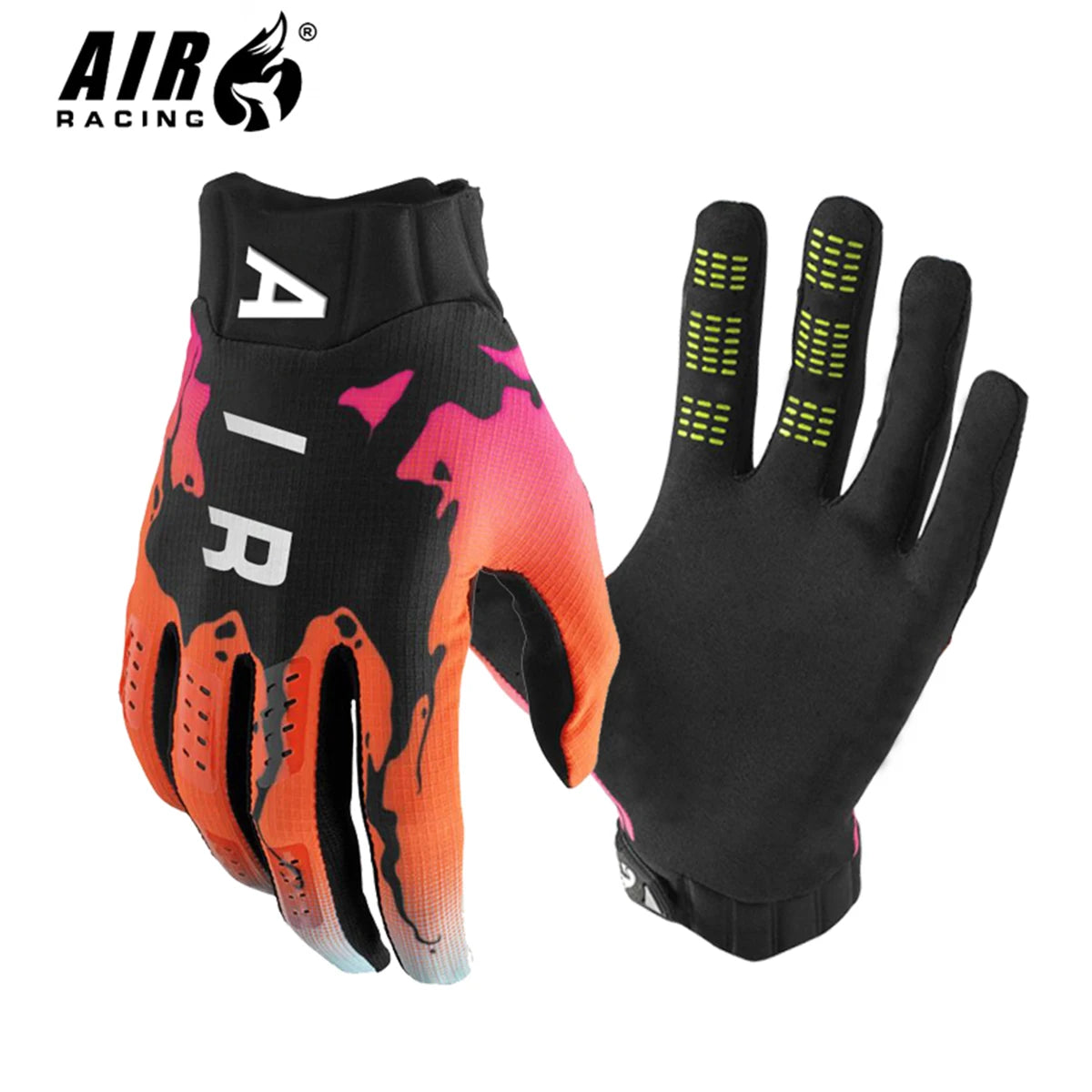 AIR 6 Colors Men Motorcycle Gloves Touch Screen Mountain Bike Mtb Gloves Full Finger Motocross Racing Protective Gloves