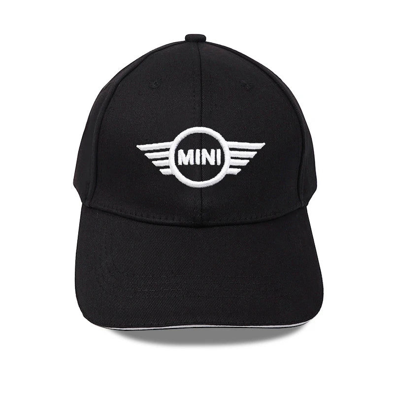 Car Logo Baseball Hat Auto Emblem Sports Sunshade Cap For MINI Cooper R56 F56 R50 JCW Cabrio Aceman Countryman Clubman Roadster