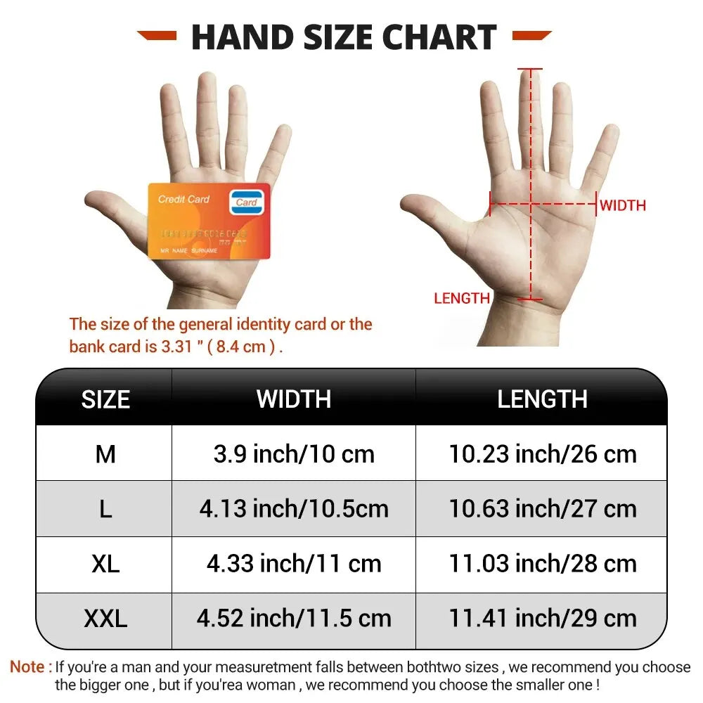 Motorcycle Gloves Windproof Waterproof Guantes Moto Motorbike Riding Gloves Touch Screen Moto Motocross Gloves 4 Seasons