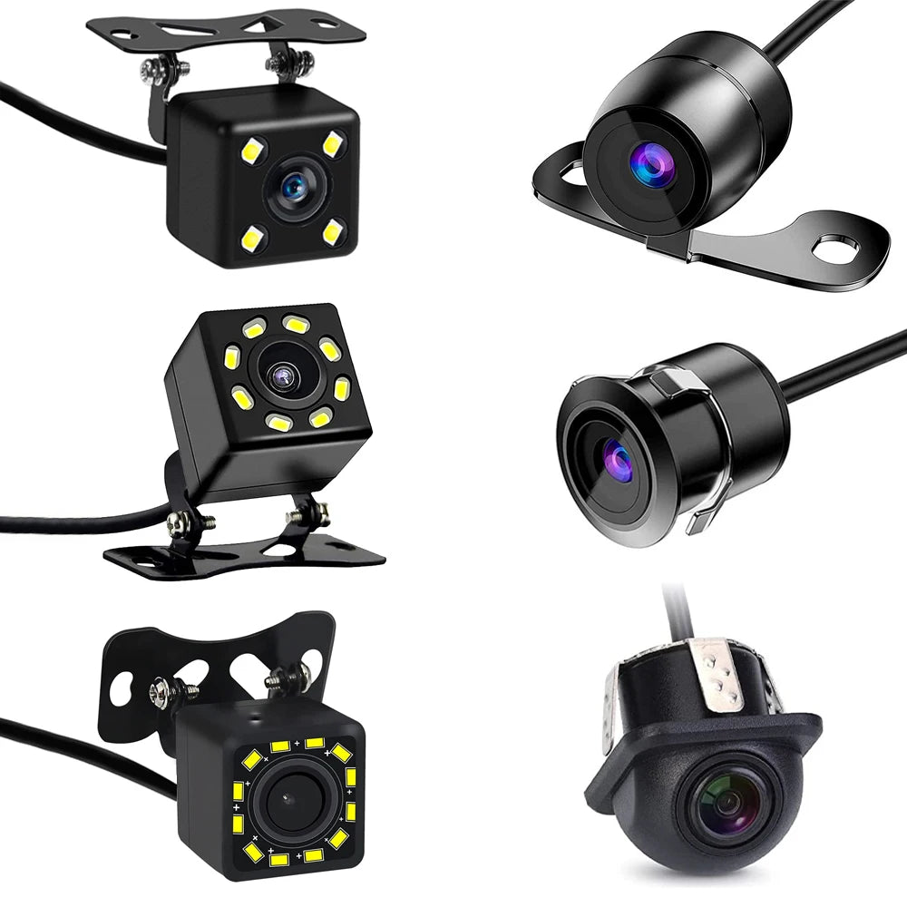 Car Universal Rear View Camera 170° Wide Angle Reverse Parking IP68 Waterproof CCD LED Auto Backup Monitor HD Night Vision Image