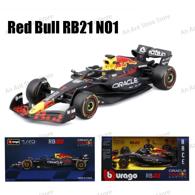 Bburago 1:43 McLaren Mcl38 #4  F1 Formula Alpine A525 Model Car Ferrari SF25 2025 Mercedes W16 Red Bull RB21 AMR25 Christmas gif