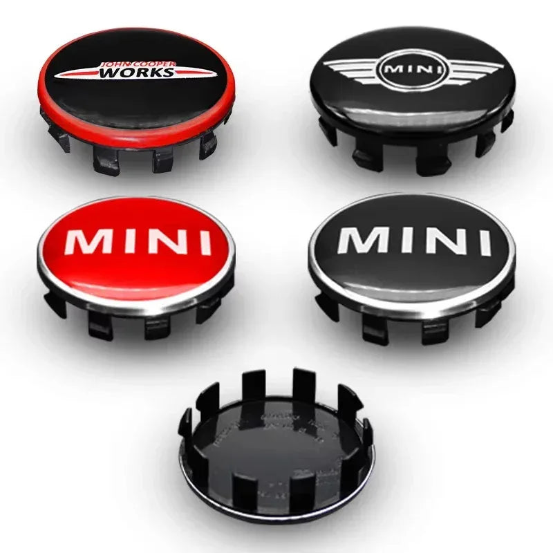 for MINI Coopers JCW F54 F55 F56 F60 4pcs 56MM Car Styling Wheel Center Hup Caps Auto Tire Cover Exterior Decoration Accessories