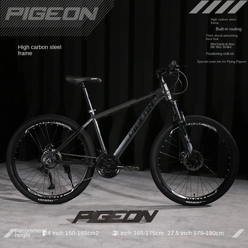 WolFAce 24/26 Inch Mountain Bike Off-road Bike for Adults And Teenagers Aluminum Frame Road Racing Bike