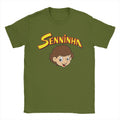 Senninha 1997 Ayrton Senna Tee Shirt Short Sleeve Round Neck Tops Kid Adult Men's Tshirt Parent child children's Cotton T shirt