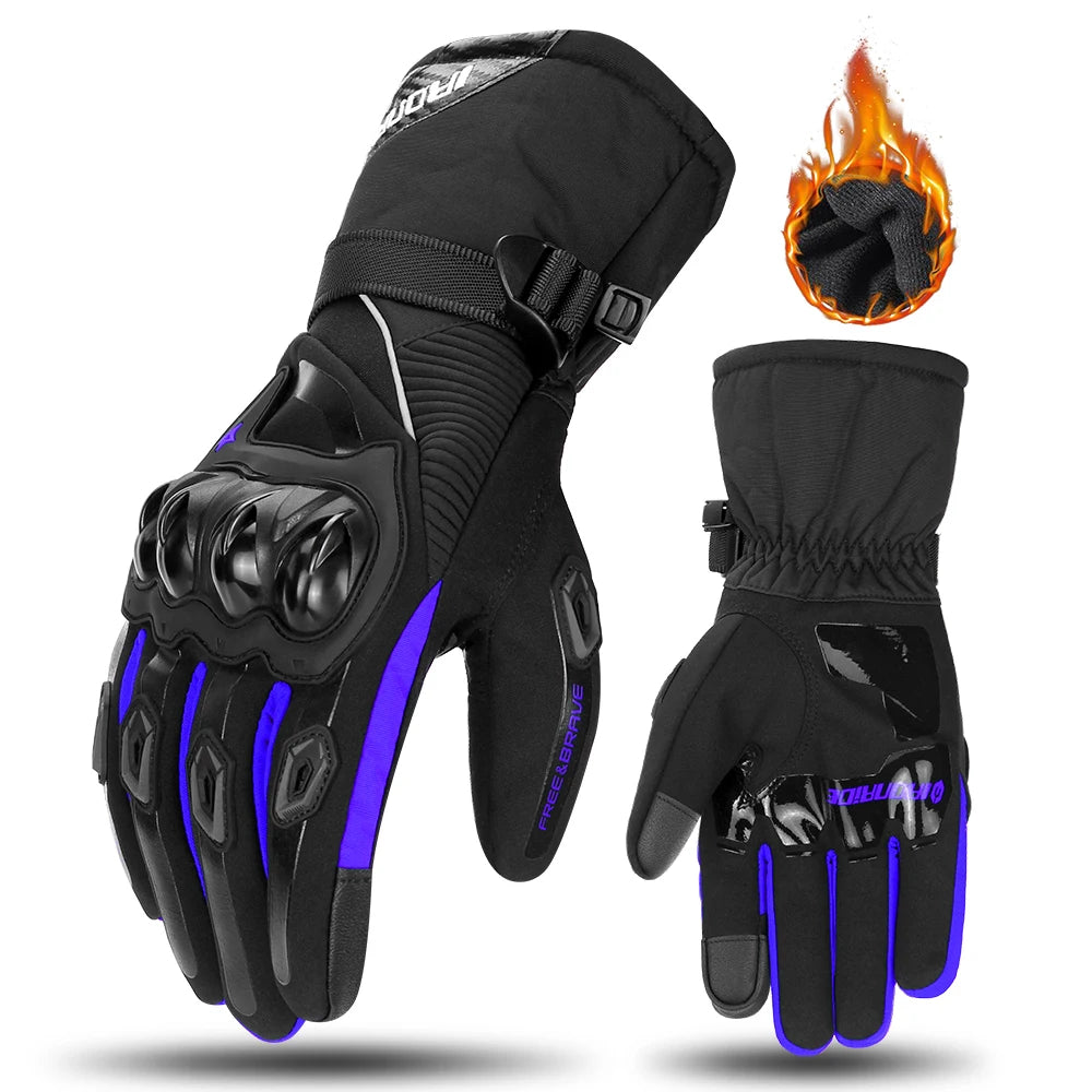 Motorcycle Gloves Windproof Waterproof Guantes Moto Motorbike Riding Gloves Touch Screen Moto Motocross Gloves 4 Seasons
