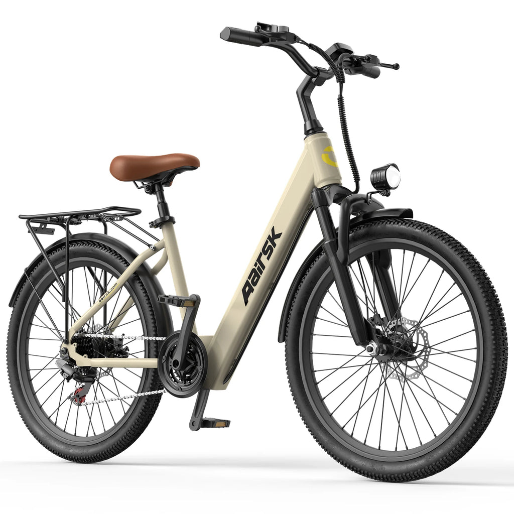Aairsk SU7  Adult Electric Bicycle 250W Motor E-bike 36V13Ah Battery Electric Bike 24 Inch Tire NFC city ebike