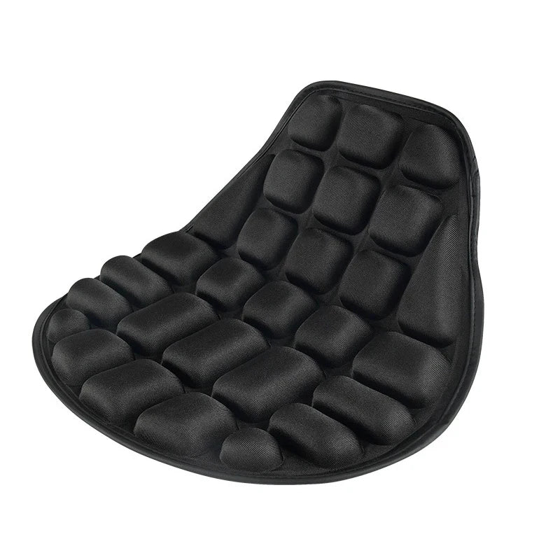 SEAMETAL Motorcycle Seat Cushion Black Foam Soft Comfortable Breathable Seat Covers Mats Motorcycles Electric Bike Accessories