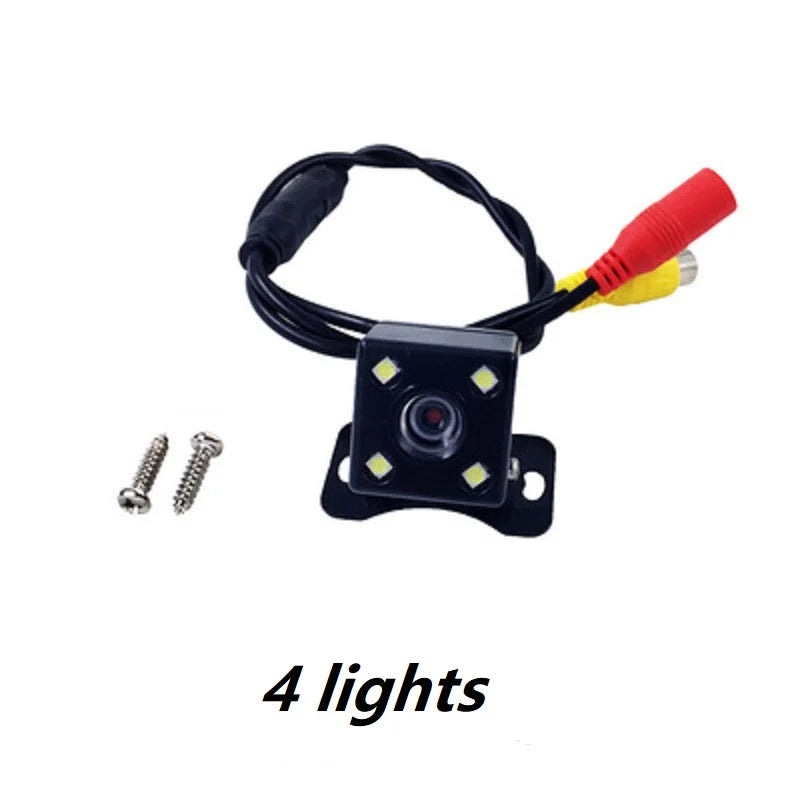 Car Universal Rear View Camera 170° Wide Angle Reverse Parking IP68 Waterproof CCD LED Auto Backup Monitor HD Night Vision Image