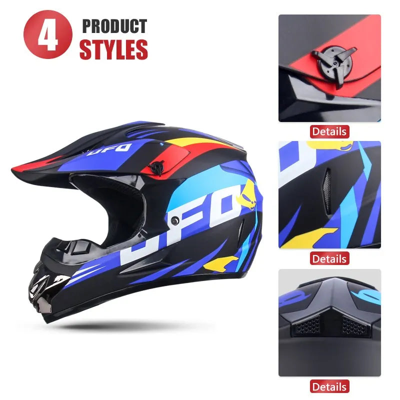 Motocross Kask Cross Downhill Soporte Casco Off Road Helmet Racing Classic Motorcycle Original Enduro Adult Female Men Helmets 