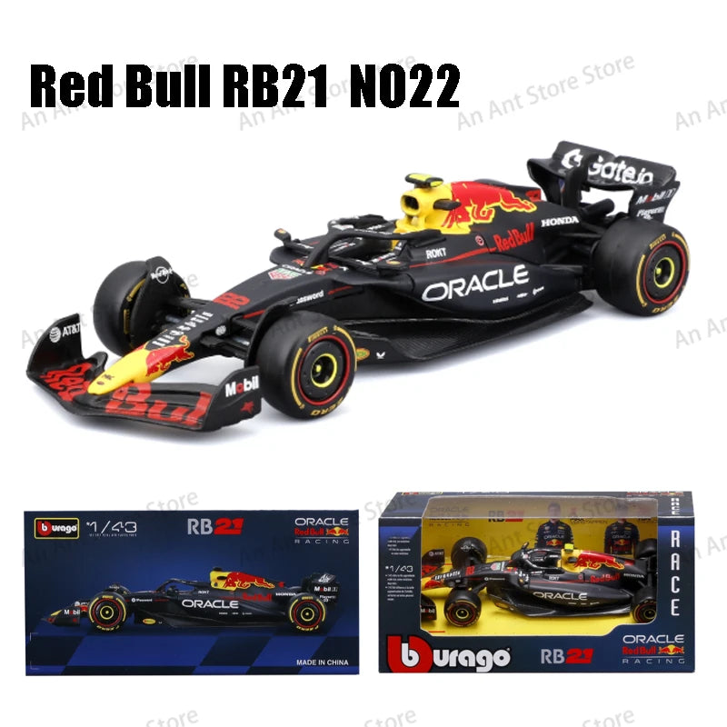 Bburago 1:43 McLaren Mcl38 #4  F1 Formula Alpine A525 Model Car Ferrari SF25 2025 Mercedes W16 Red Bull RB21 AMR25 Christmas gif