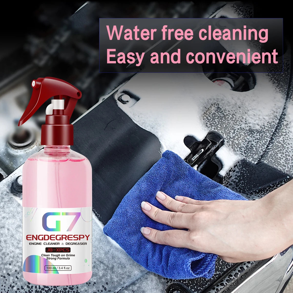 Engine Bay Cleaner Powerful Decontamination Cleaning Oil Dust Grease Remover Car Renovate Product G7 ENGDEGRESPY