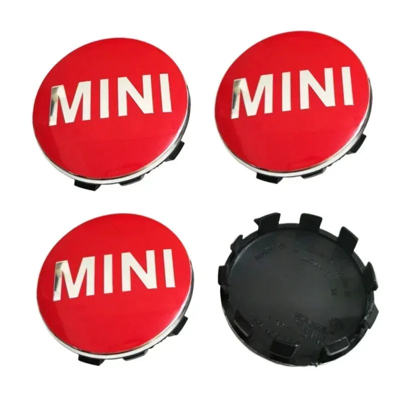 for MINI Coopers JCW F54 F55 F56 F60 4pcs 56MM Car Styling Wheel Center Hup Caps Auto Tire Cover Exterior Decoration Accessories