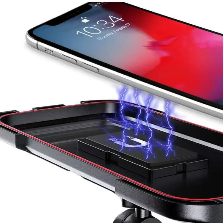 Motorcycle Bike Waterproof Phone Holder Magnetic 360° Swivel Adjustable Cycling Phone Bag GPS Stand Secure Phone Mount