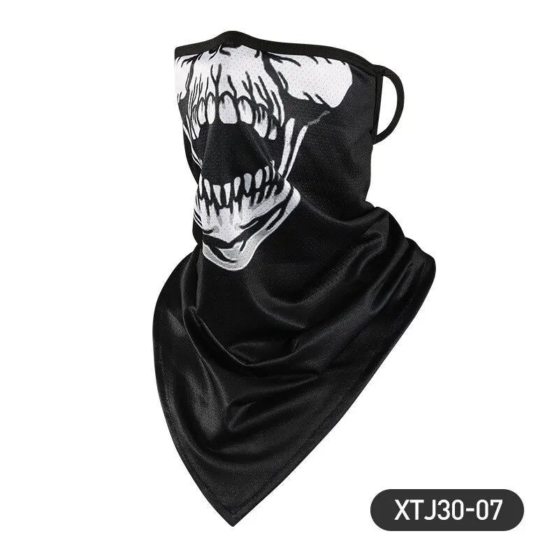Cooling Neck Gaiter Bandana for Outdoor Activities Breathable Quick-Drying Sun Protection Motorcycle Motorbike Riding Scarf