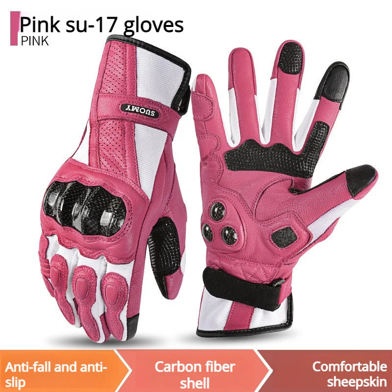 SUOMY Winter Waterproof Motorcycle Gloves Men Women Spring Autumn Motocross Biker Gloves Touch Screen Moto Cycling Gloves