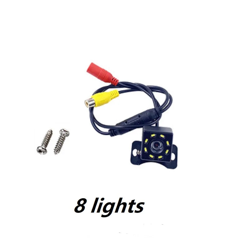 Car Universal Rear View Camera 170° Wide Angle Reverse Parking IP68 Waterproof CCD LED Auto Backup Monitor HD Night Vision Image