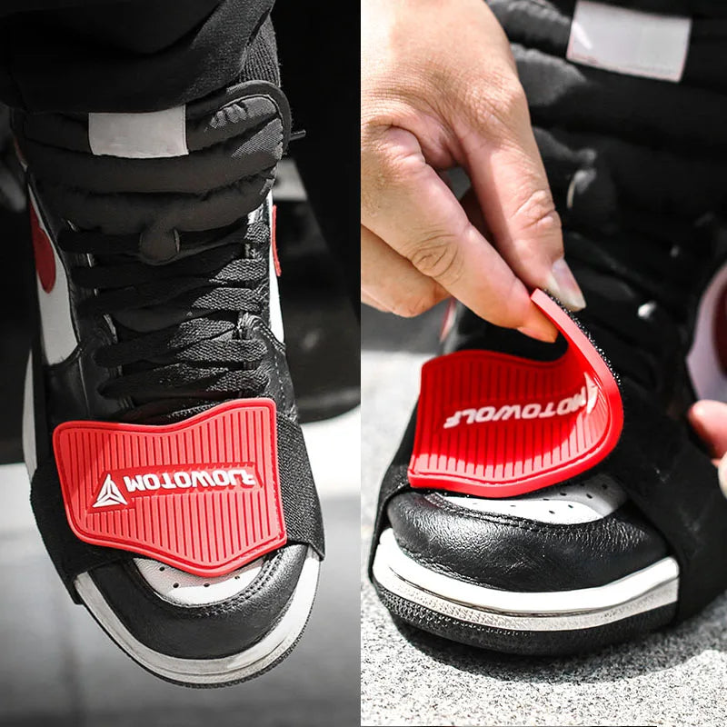 2023 NEW Motorcycle Shoe Cover Guards Motorcycle Gear Shift Pad Adjustable Durable Boot Protector Anti-skid Gear Shifter