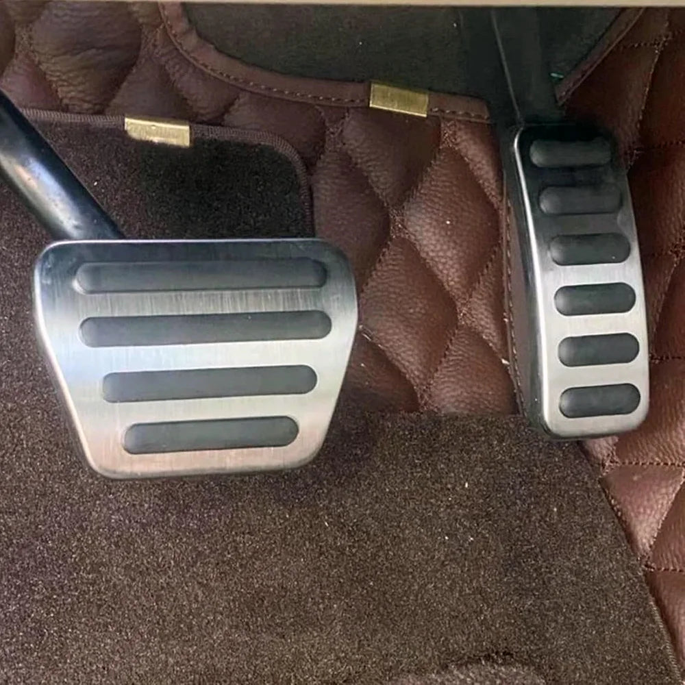 Foot Rest Pedal for Range Rover Sport 2013-2021, Discovery 5 2017-2021 Accelerator Foot Pedal Fuel Gas Brake Pedal Pads Cover