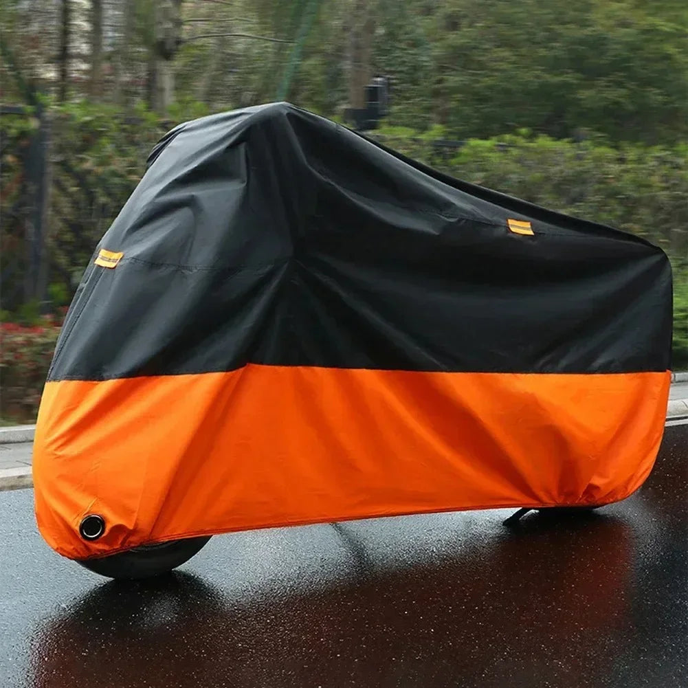 Motorcycle Thick 190T Waterproof Universal Outdoor Uv Electric Bike Protective Motorbike Dust Rain Sunshade Cover for All Season