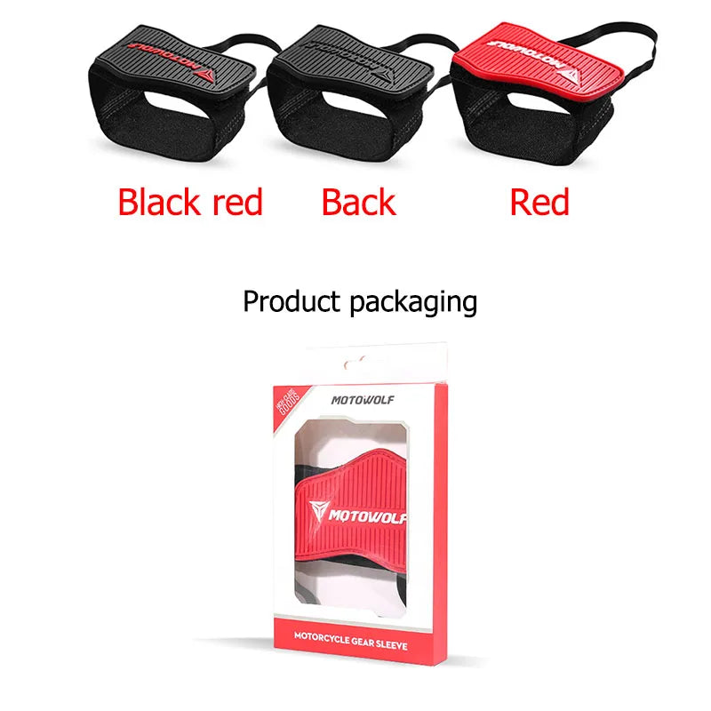 2023 NEW Motorcycle Shoe Cover Guards Motorcycle Gear Shift Pad Adjustable Durable Boot Protector Anti-skid Gear Shifter