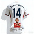 New Design A Must-have for Arsenal Fans! Henry Divine Striker 3D Printed Jersey – Casual Loose-Fit Short Sleeve for Soccer Fans