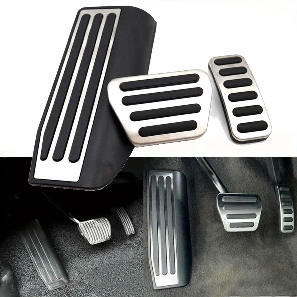 Foot Rest Pedal for Range Rover Sport 2013-2021, Discovery 5 2017-2021 Accelerator Foot Pedal Fuel Gas Brake Pedal Pads Cover