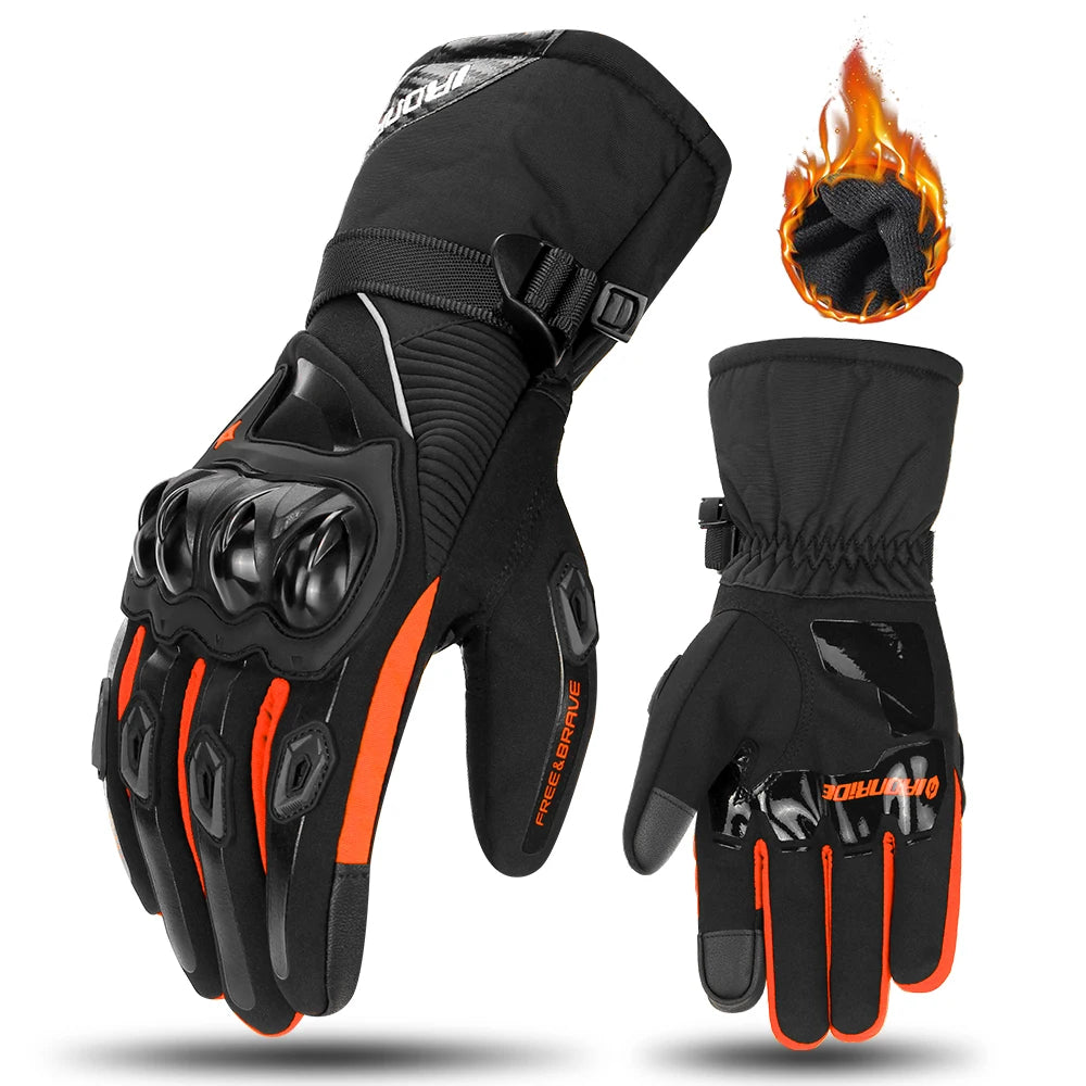 Motorcycle Gloves Windproof Waterproof Guantes Moto Motorbike Riding Gloves Touch Screen Moto Motocross Gloves 4 Seasons
