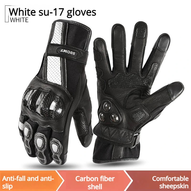 SUOMY Winter Waterproof Motorcycle Gloves Men Women Spring Autumn Motocross Biker Gloves Touch Screen Moto Cycling Gloves