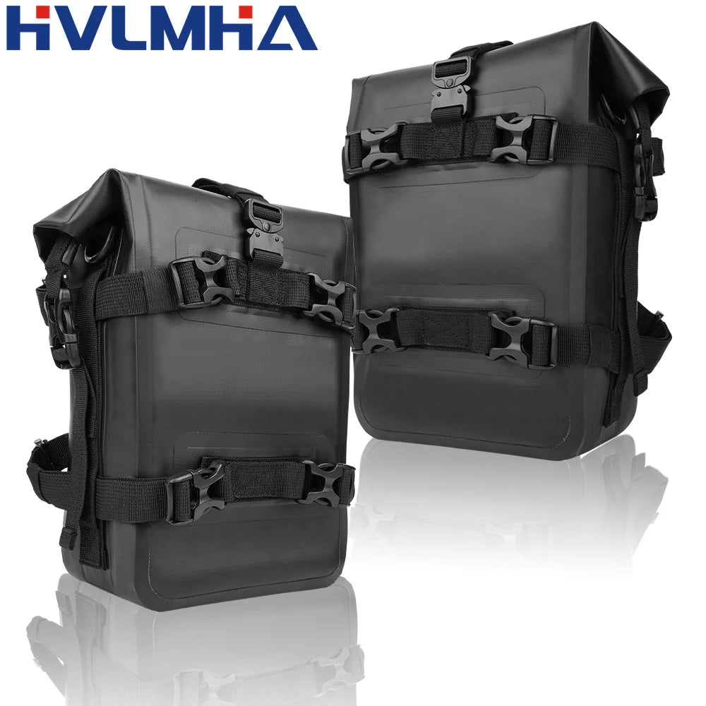 For BMW R1200GS R1250GS ADV For HONDA NC750X CB500X Motorcycle Frame Crash Bars Waterproof Bag Bumper Repair Tool Placement Bag