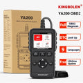 KINGBOLEN YA200 OBD2 Scanners Diagnostic Tool Automotive Scanner Engine DTC Lookup Battery Test Code Reader Free Lifetime Update