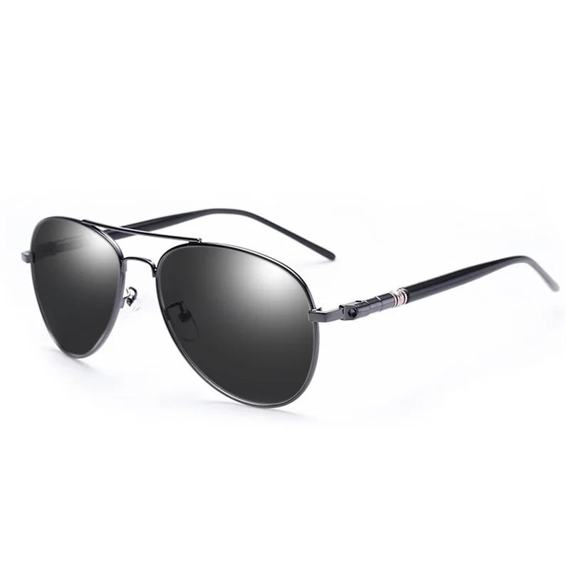 Men And Women Polarized Sunglasses Colored Reflective Glasses Driving Sunglasses Black Unisex Pilot Lenses Uv400