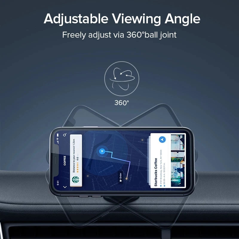 Magnetic Car Mobile Phone Holder Dashboard Magnet Car Stand 360 Degree Rotation Smartphone Car Bracket For iPhone Xiaomi Huawei