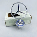 1Pcs 44mm Car Engine Hood Emblem Front Bonnet Accessories For Mercedes Benz AMG W204 W205 W203 W211 W212 W213 W201 W210 W124