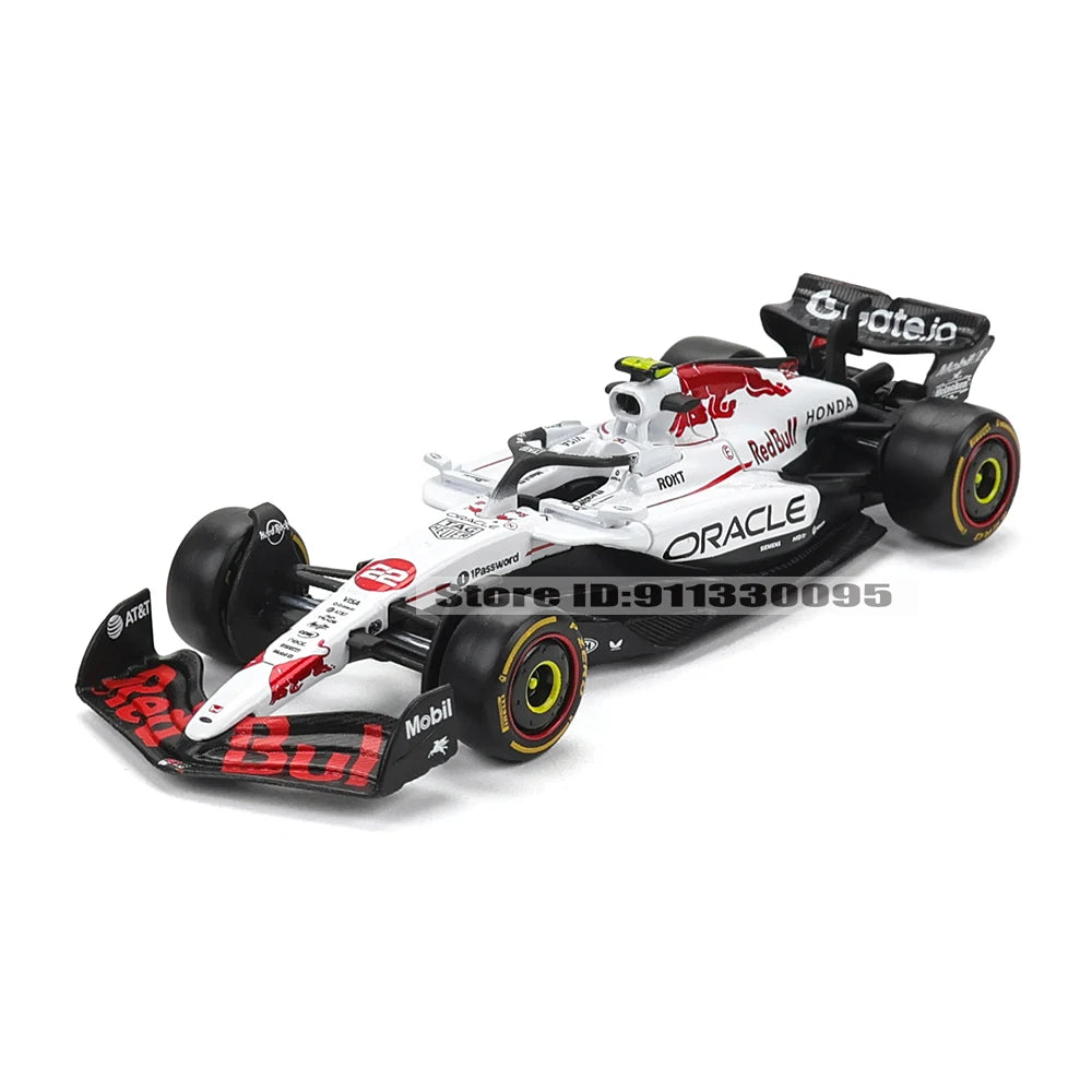 Bburago 1:43 F1 Red Bull RB21 2025  Japan Station #1 Verstappen #22 Yuki Tsunoda Alloy Car Die Cast Model Toy Collectible