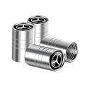 4pcs Metal Car Wheel Tire Valve Caps Stem Cover For Mercedes Benz AMG A B C E M R G S Class GLA GL CLA CES CLS SLK GLK CLK GLC