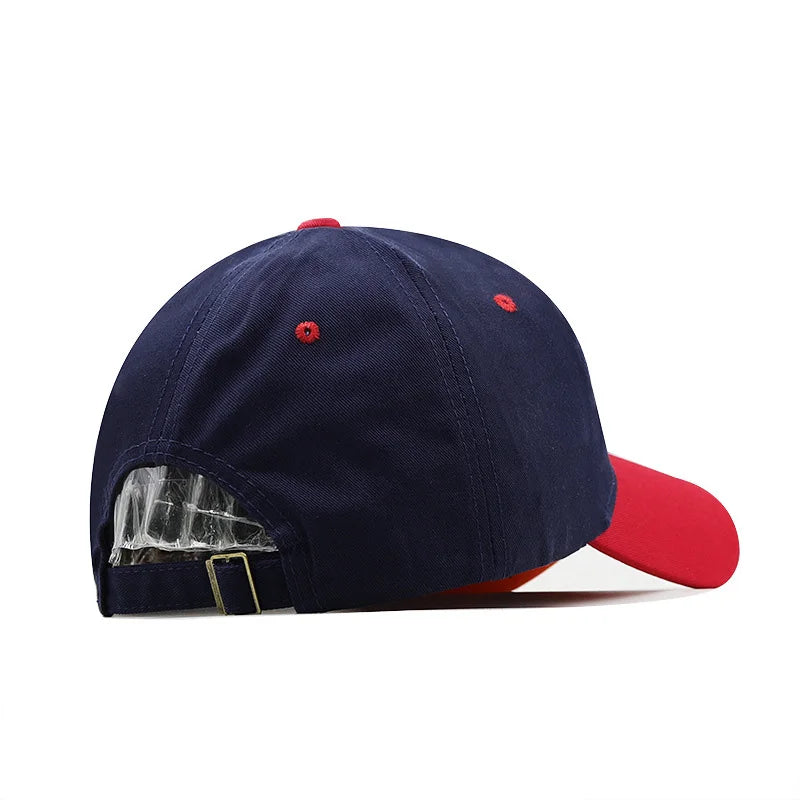 1PC Summer fishing baseball cap for men and women, embroidered letter embroidered sun protection cap