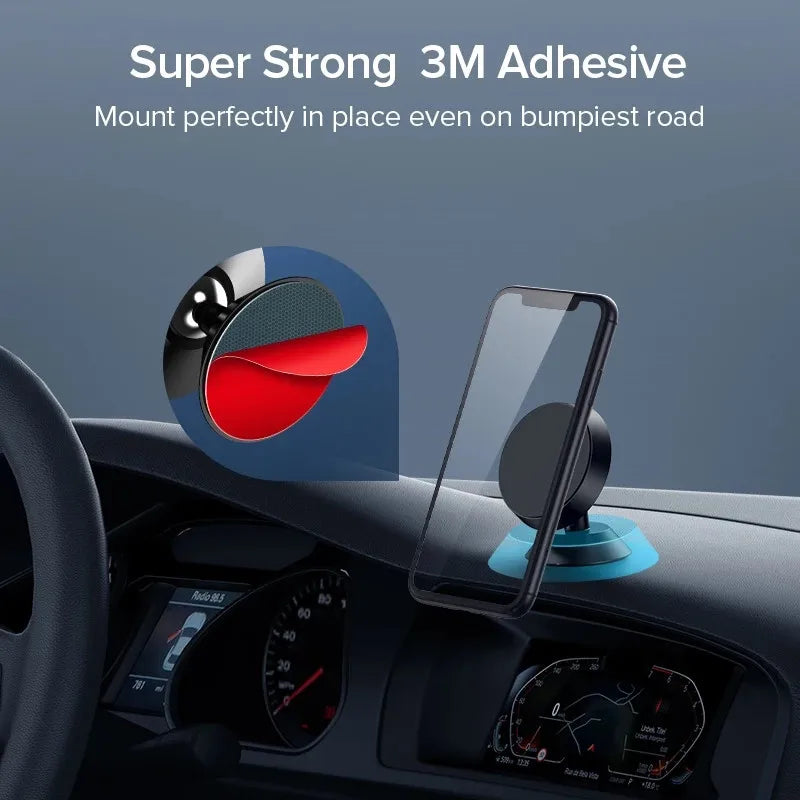 Magnetic Car Mobile Phone Holder Dashboard Magnet Car Stand 360 Degree Rotation Smartphone Car Bracket For iPhone Xiaomi Huawei