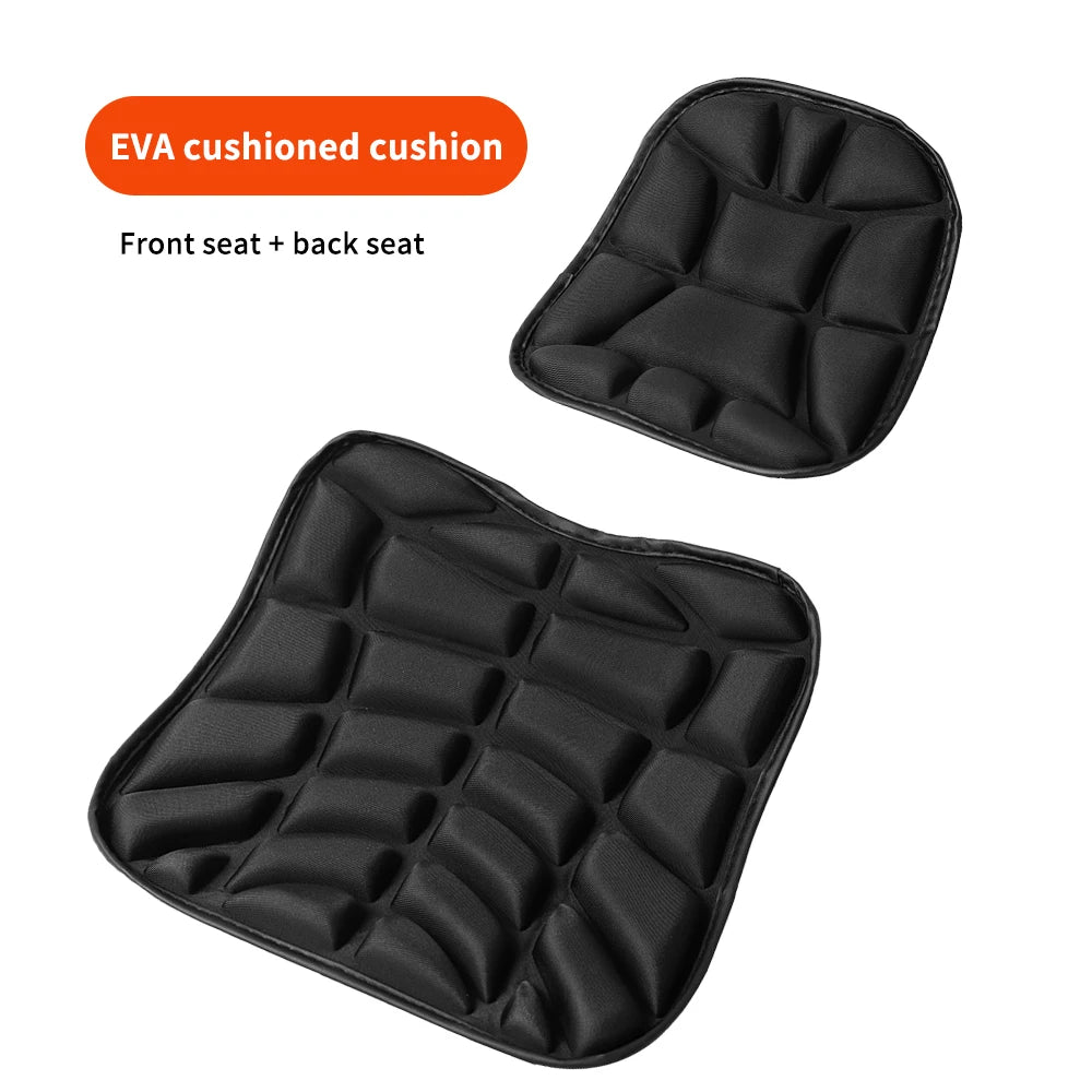 set Motorcycle Fit for Seat Pad 3D Comfort Gel Cushion Fit for Seat Breathable Motor Universal Shock Absorbing Fit for Seat Cove