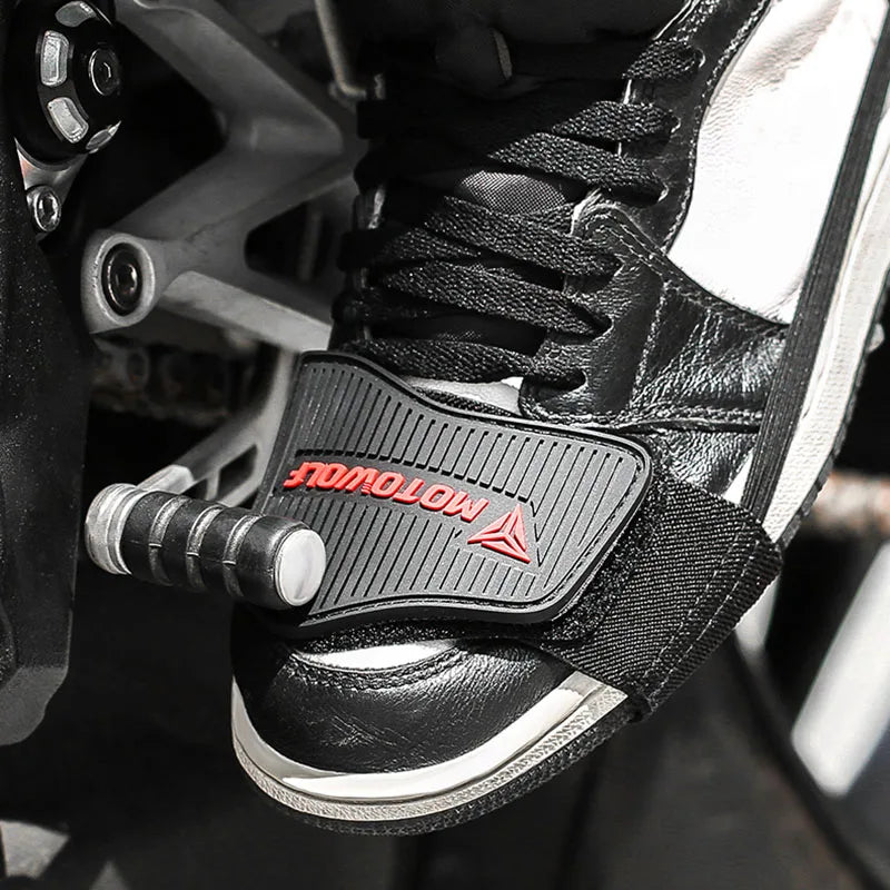 2023 NEW Motorcycle Shoe Cover Guards Motorcycle Gear Shift Pad Adjustable Durable Boot Protector Anti-skid Gear Shifter